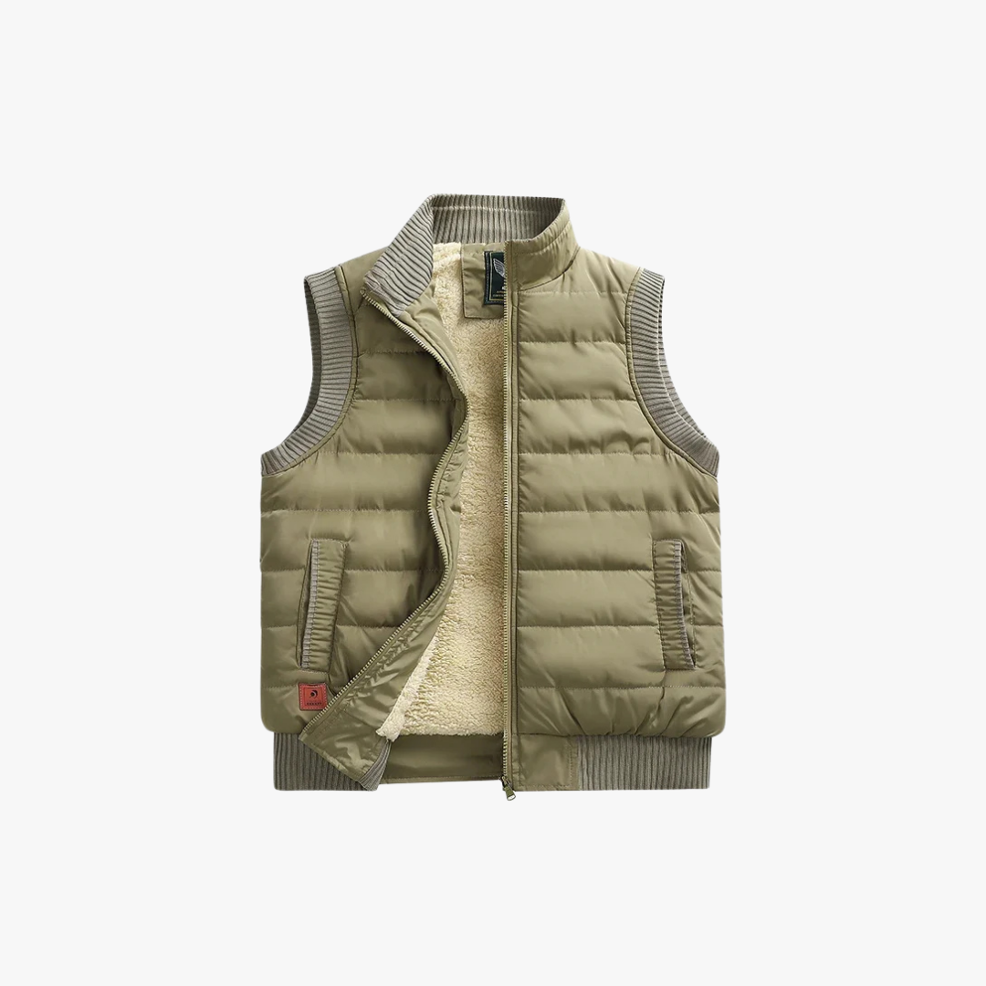 Lost Couture – Warm gewatteerd vest voor heren