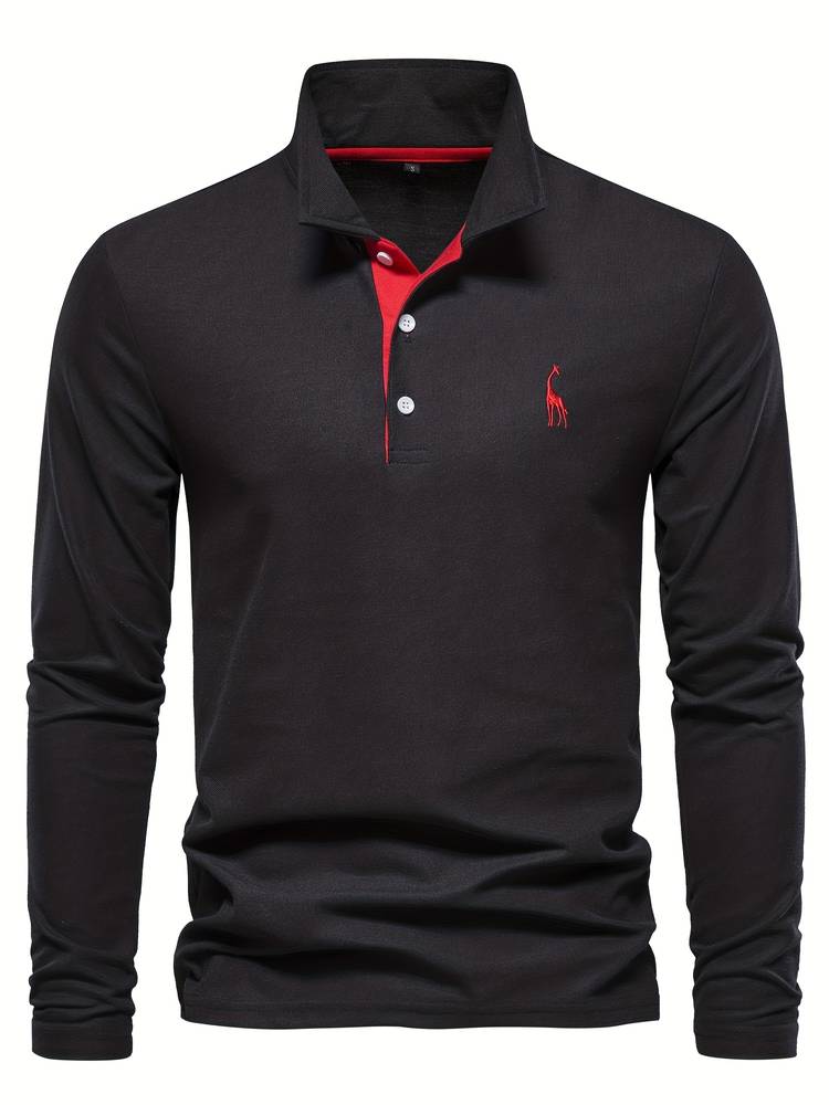 Lost Couture - Ralph Poloshirt met lange mouwen