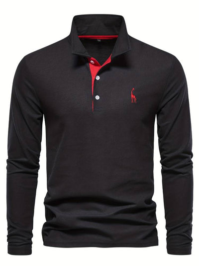 Lost Couture - Ralph Poloshirt met lange mouwen