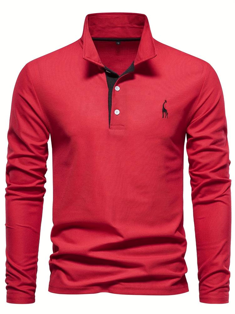 Lost Couture - Ralph Poloshirt met lange mouwen