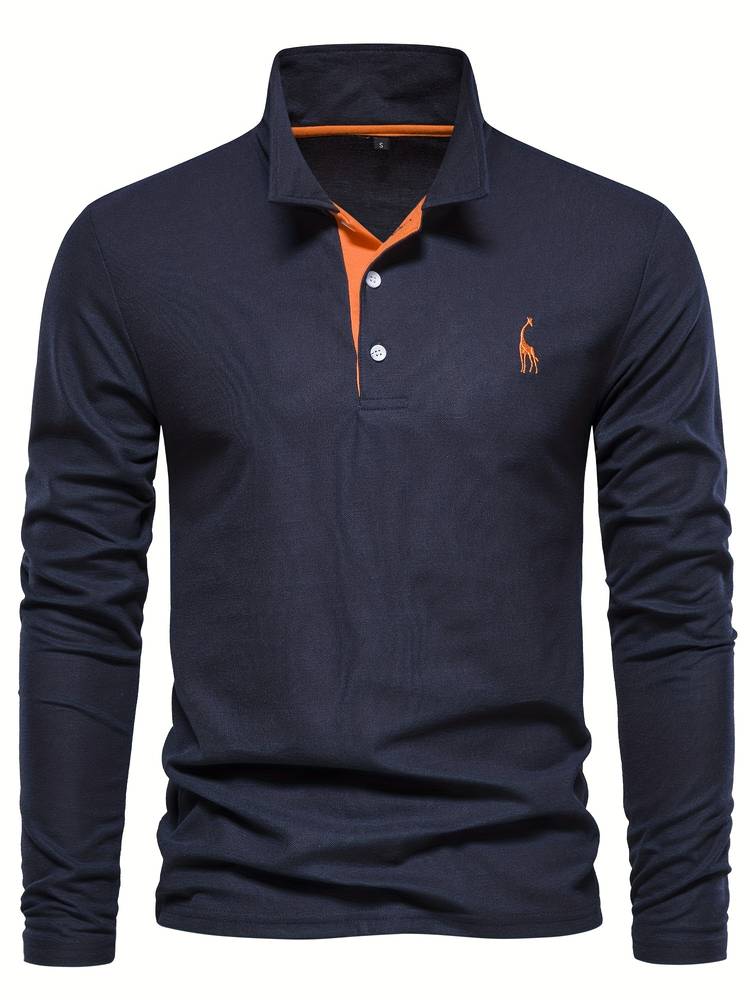 Lost Couture - Ralph Poloshirt met lange mouwen