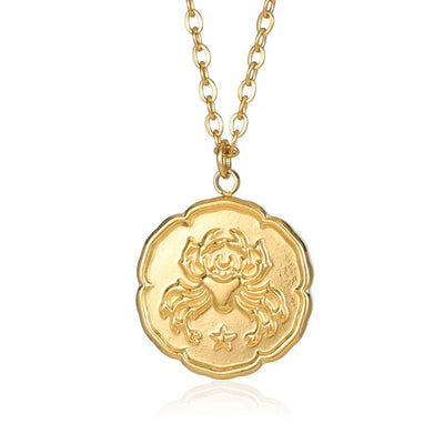 Lost Couture - Gouden Zodiac-ketting