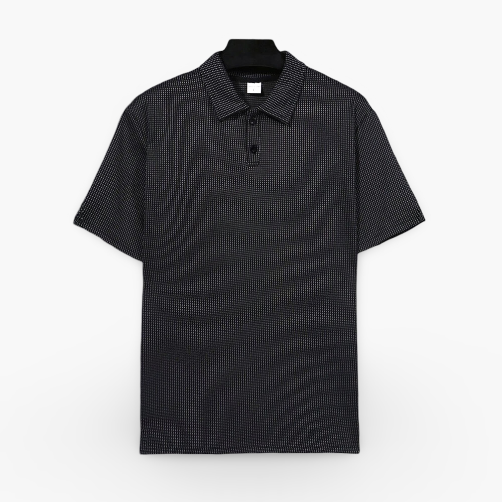 Lost Couture – Casual gescheurd poloshirt voor heren