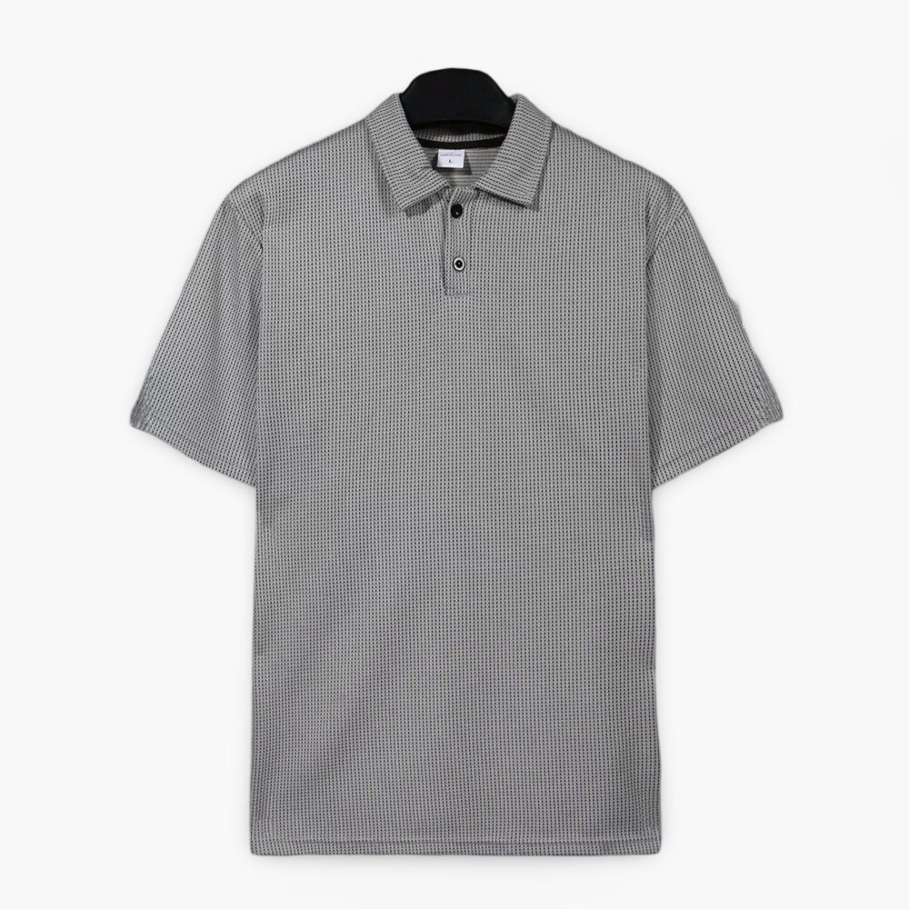 Lost Couture – Casual gescheurd poloshirt voor heren