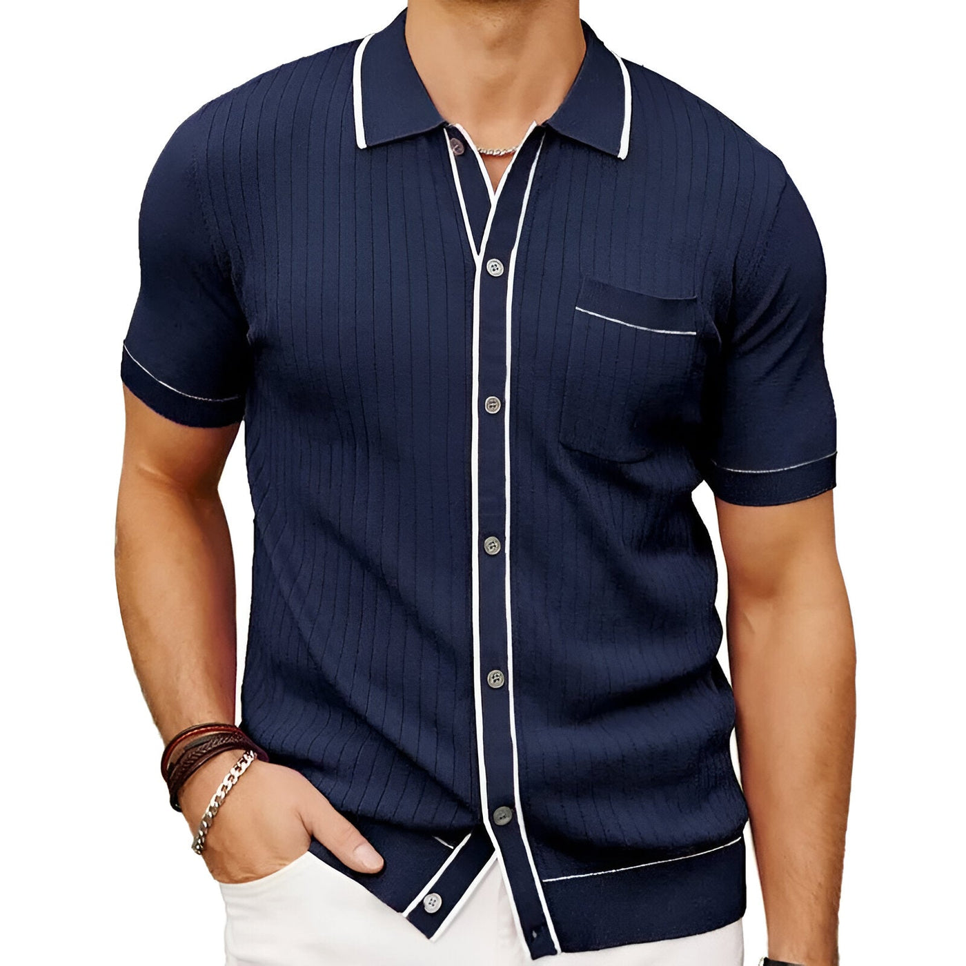 Lost Couture – Heren Business Polo Shirt